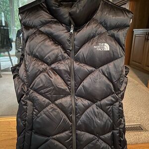 The North Face Black Puffer Vest